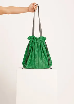 W24 | KATY PLEAT TOTE / GREEN