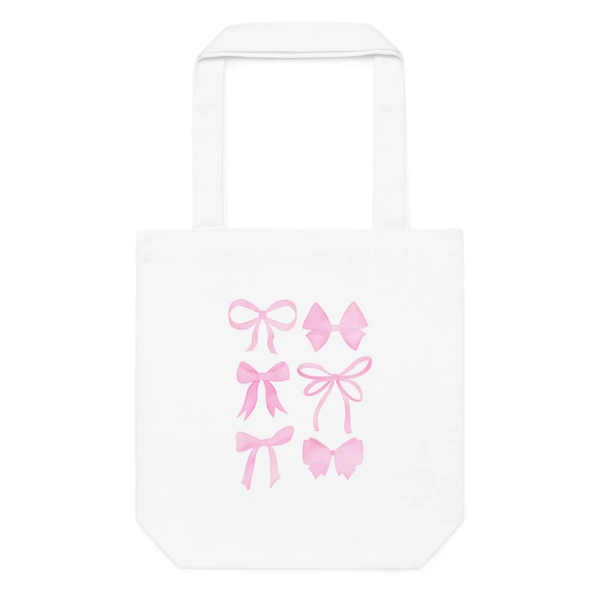 'Watercolor Bows' Tote Bag