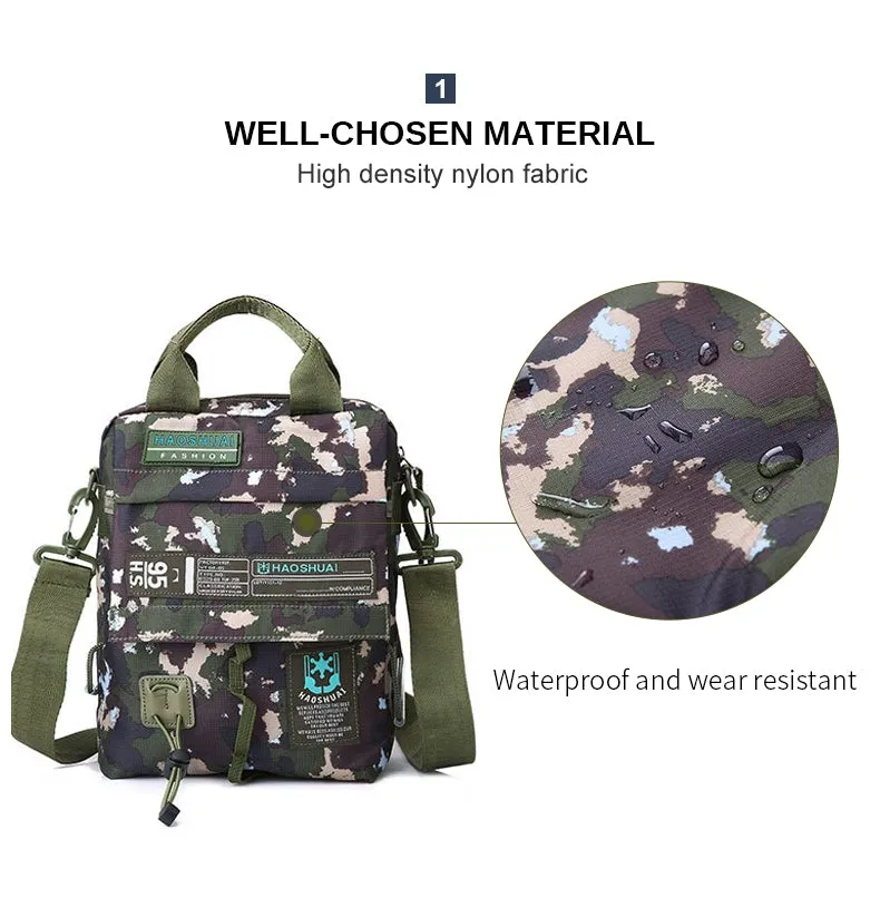 Waterproof Shoulder & Waist Messenger Bag