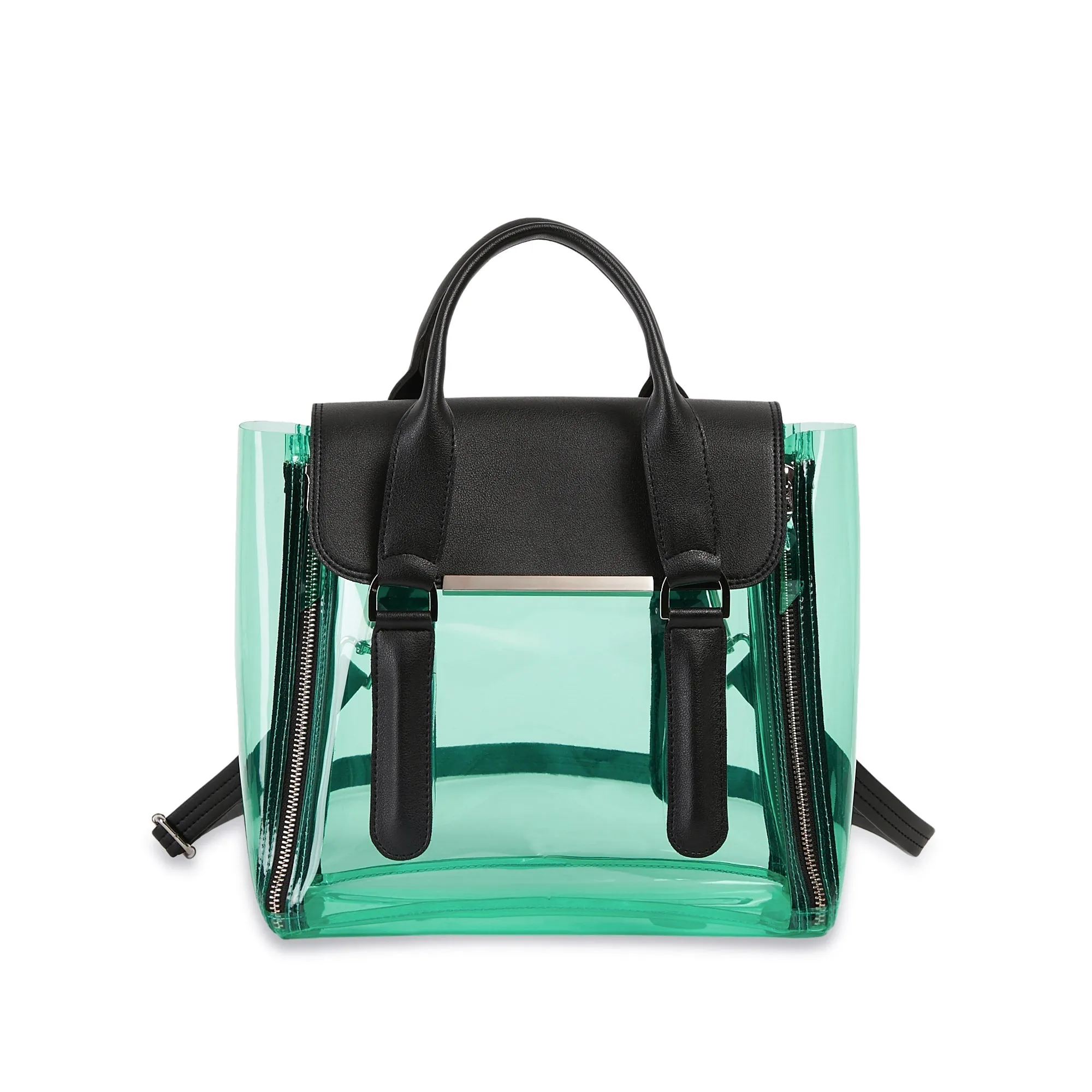 XIA PVC SLING AND HANDBAG SEA GREEN