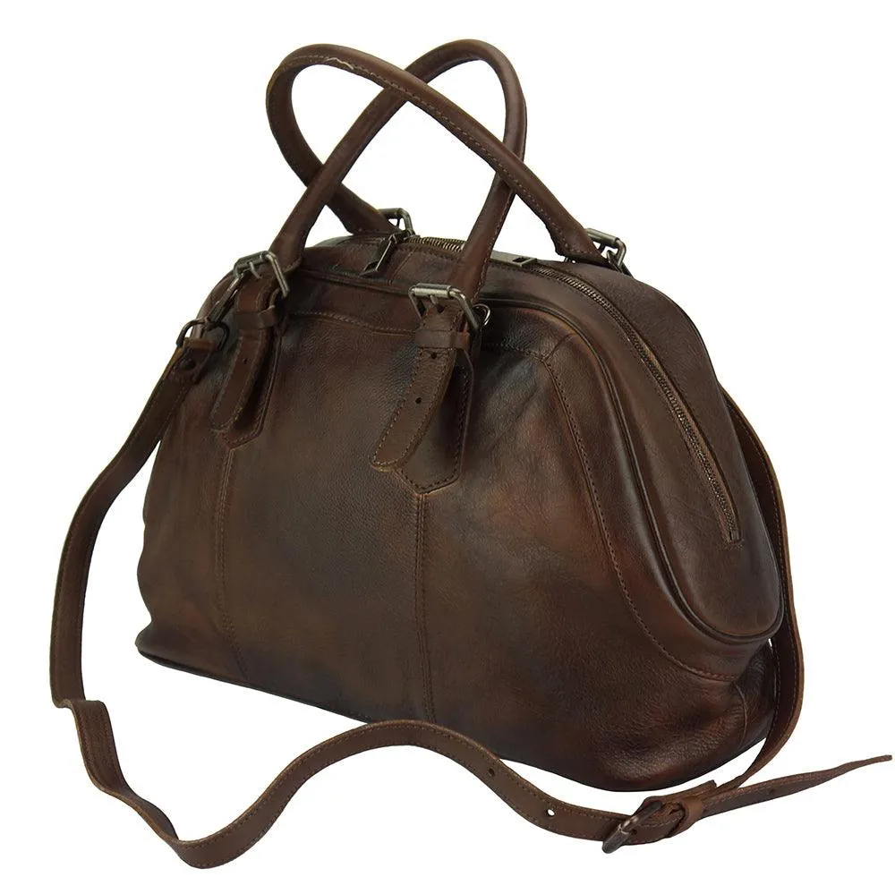 Zaira Leather Handbag